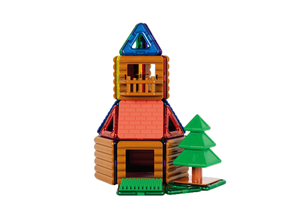 magformers log cabin